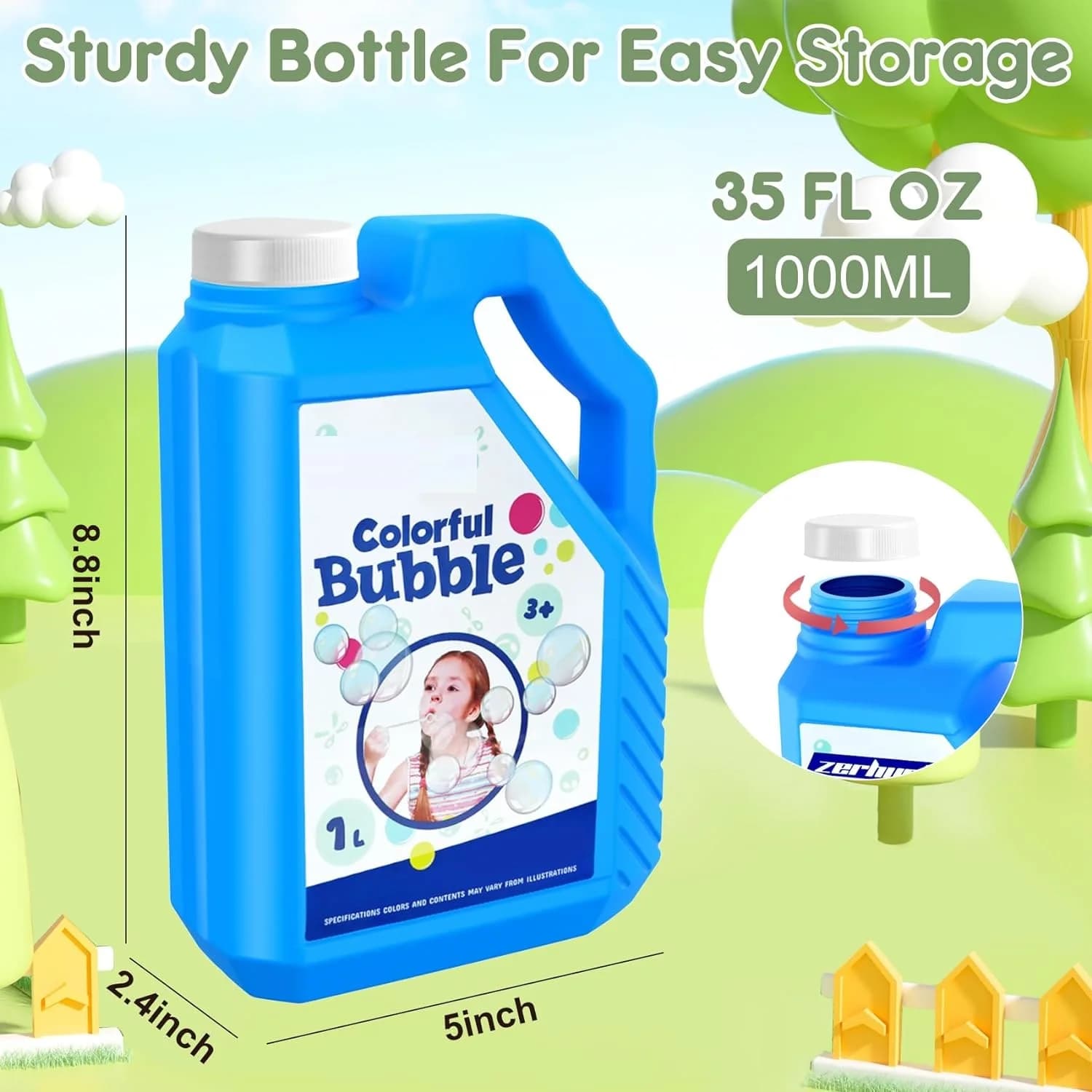 Concentrate Bubble Solution Refill