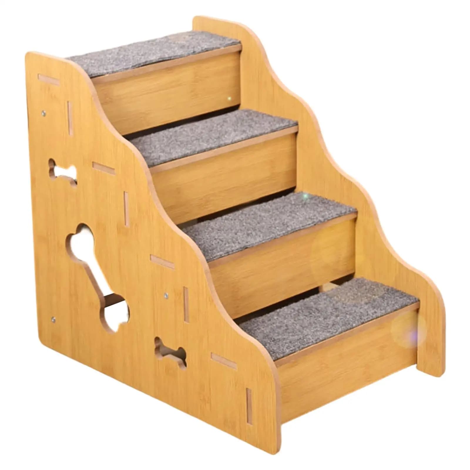 Dog Stairs for Small Dogs with Non-Slip Steps