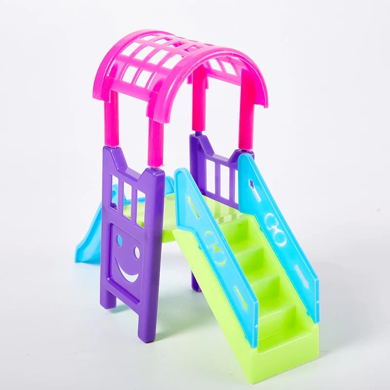 Dollhouse Miniature Slide with Ladder