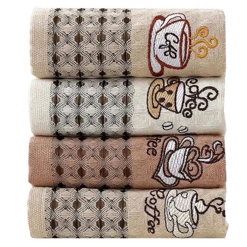 Reusable Dish Cloths and Kitchen Towels 4-Pack