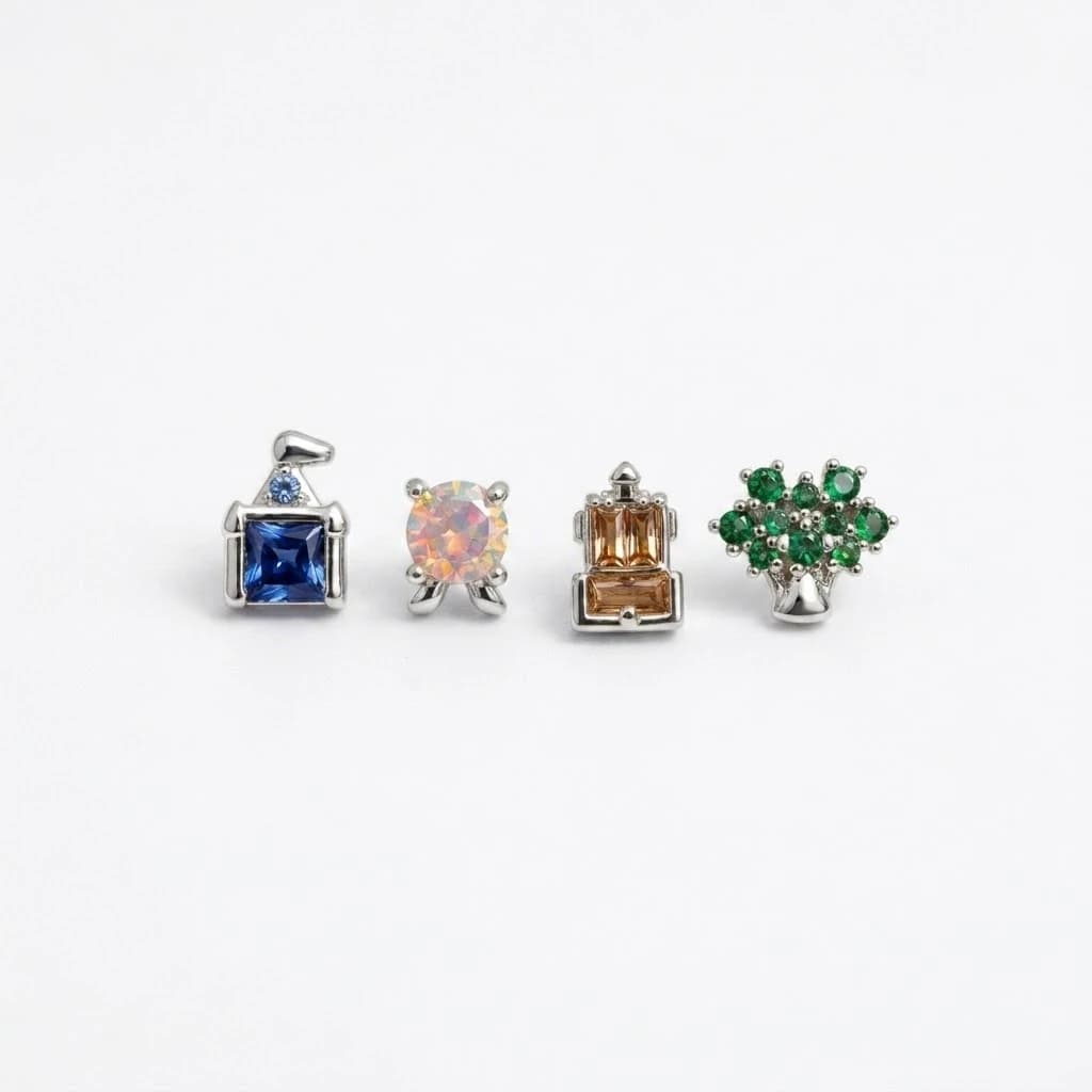 Amusement Park Stud Earrings
