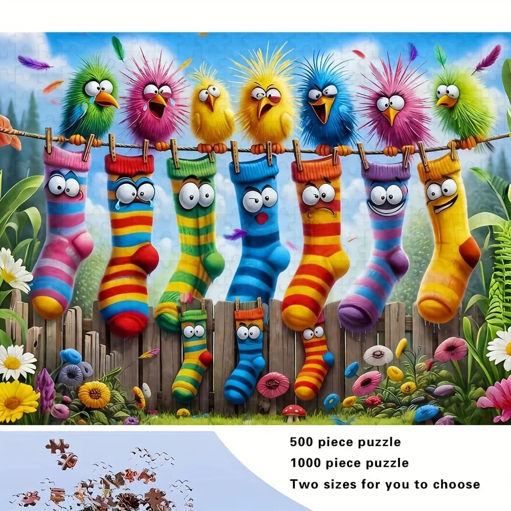 Adult Jigsaw Puzzles 500 & 1000 Piece