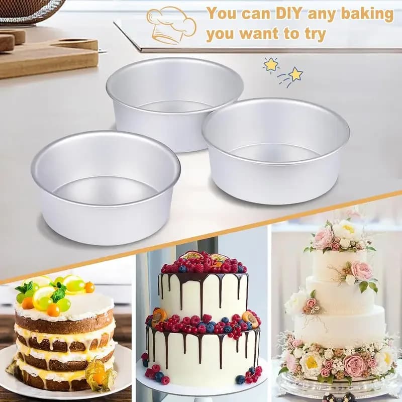 Anodized Aluminum Round Cake Pan