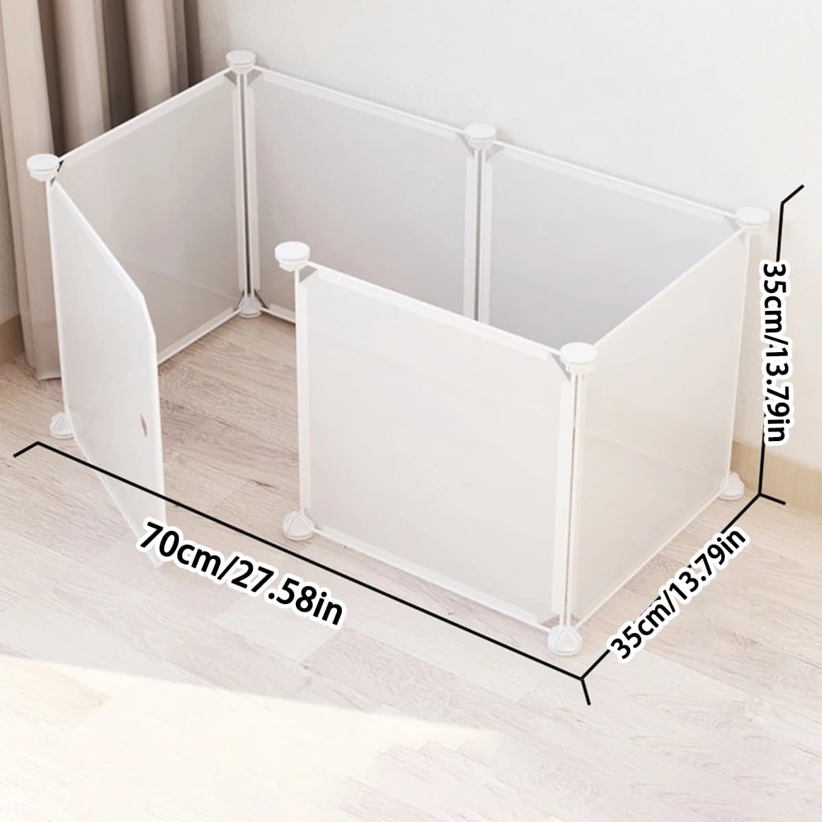 Detachable Plastic Pet Playpen for Small Animals