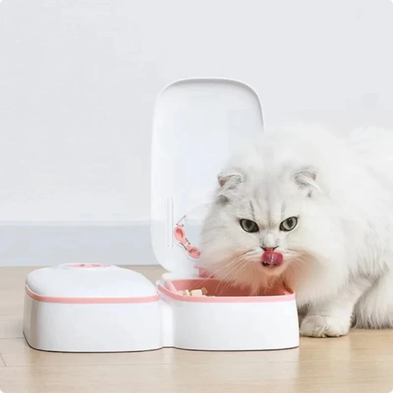 Automatic Pet Food Dispenser Bowl with Timer