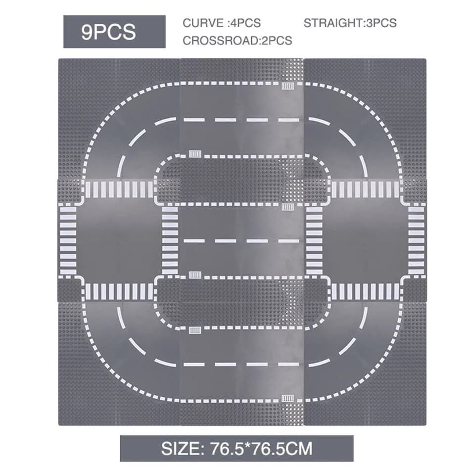 City Street Building Base Plate