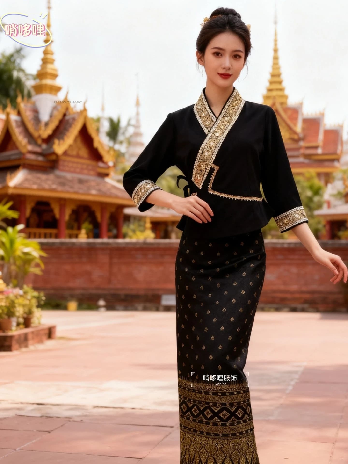 Women's Thai Traditional Festival Dress