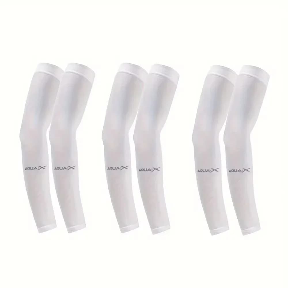 3 Pair of Breathable Sun Protection Sleeves - Breathable & UV Protective Gear for Sports, Driving, Outdoor Adventures