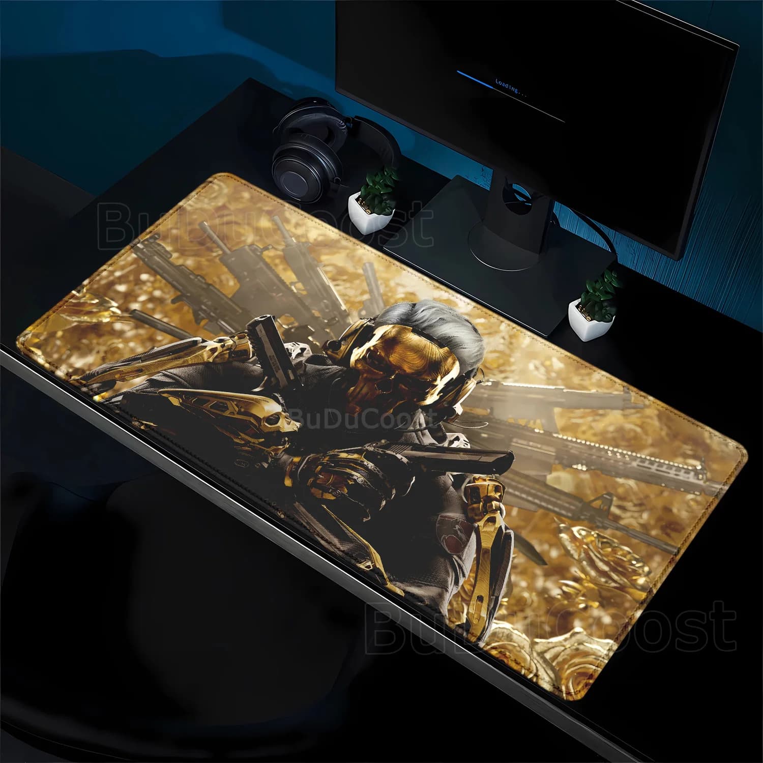 PC Game Delta Force Large mouse pad For Gaming mousepad with Stitched Edges and Non-Slip Rubber Base Extended game accessories