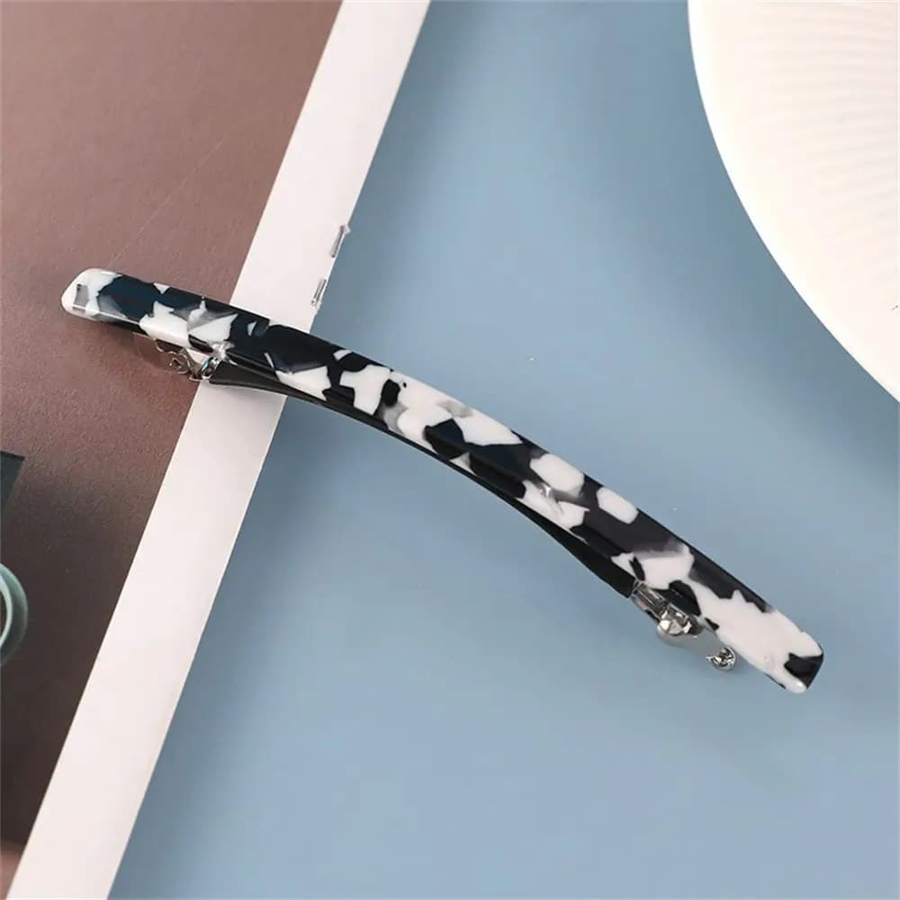 Hair Accessories Gifts Vintage Geometric Leopard Acetate Hair Clips Barrettes Hair Pin Hairpins