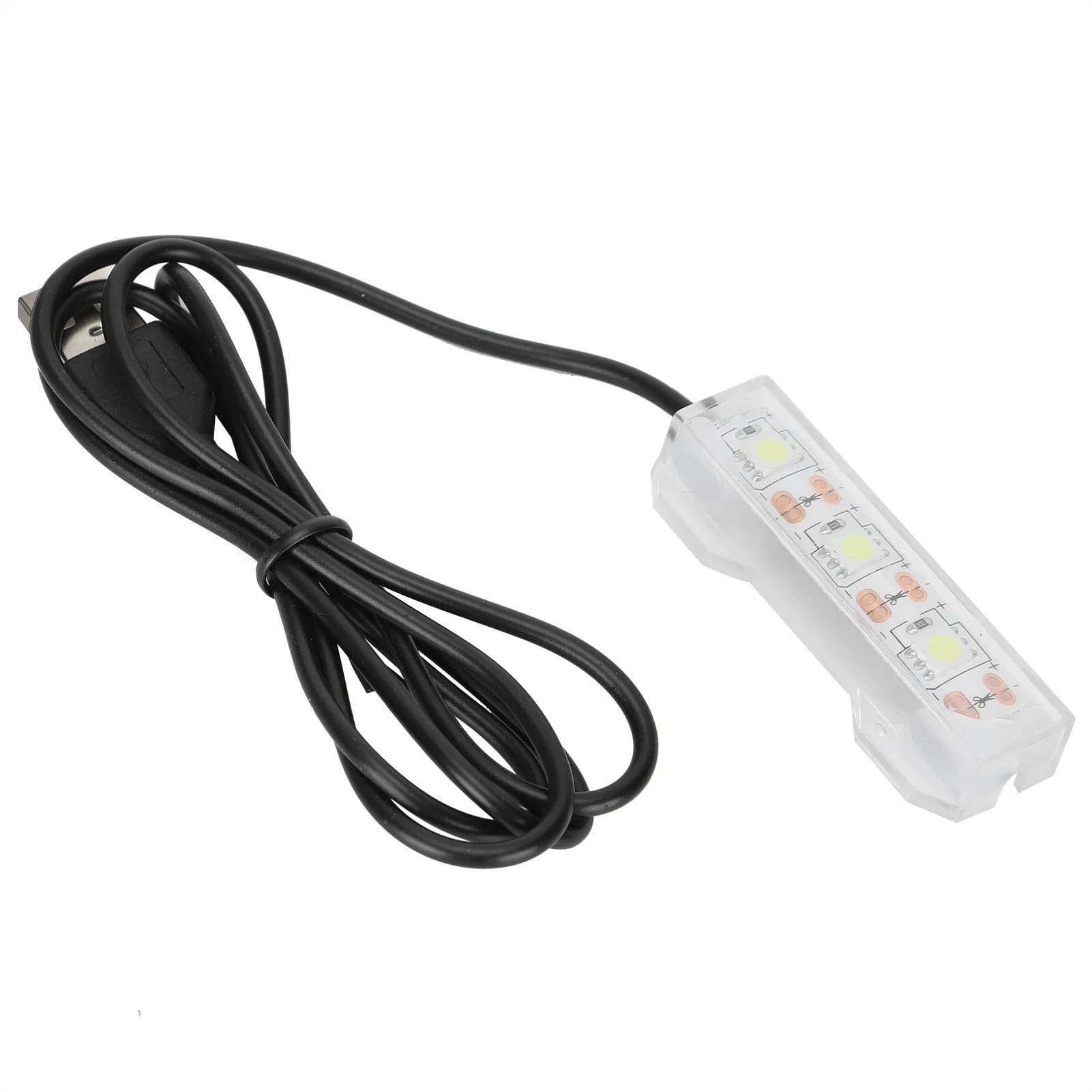 Aquarium Decoration Light Fish  LED Lamp Small Aquarium Water Plant Light Desktop Fish  Mini Decoration Soft LED Lamp