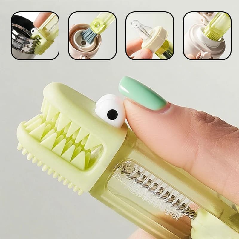Multifunctional Cleaning Brush Set with Bottle Cleaner