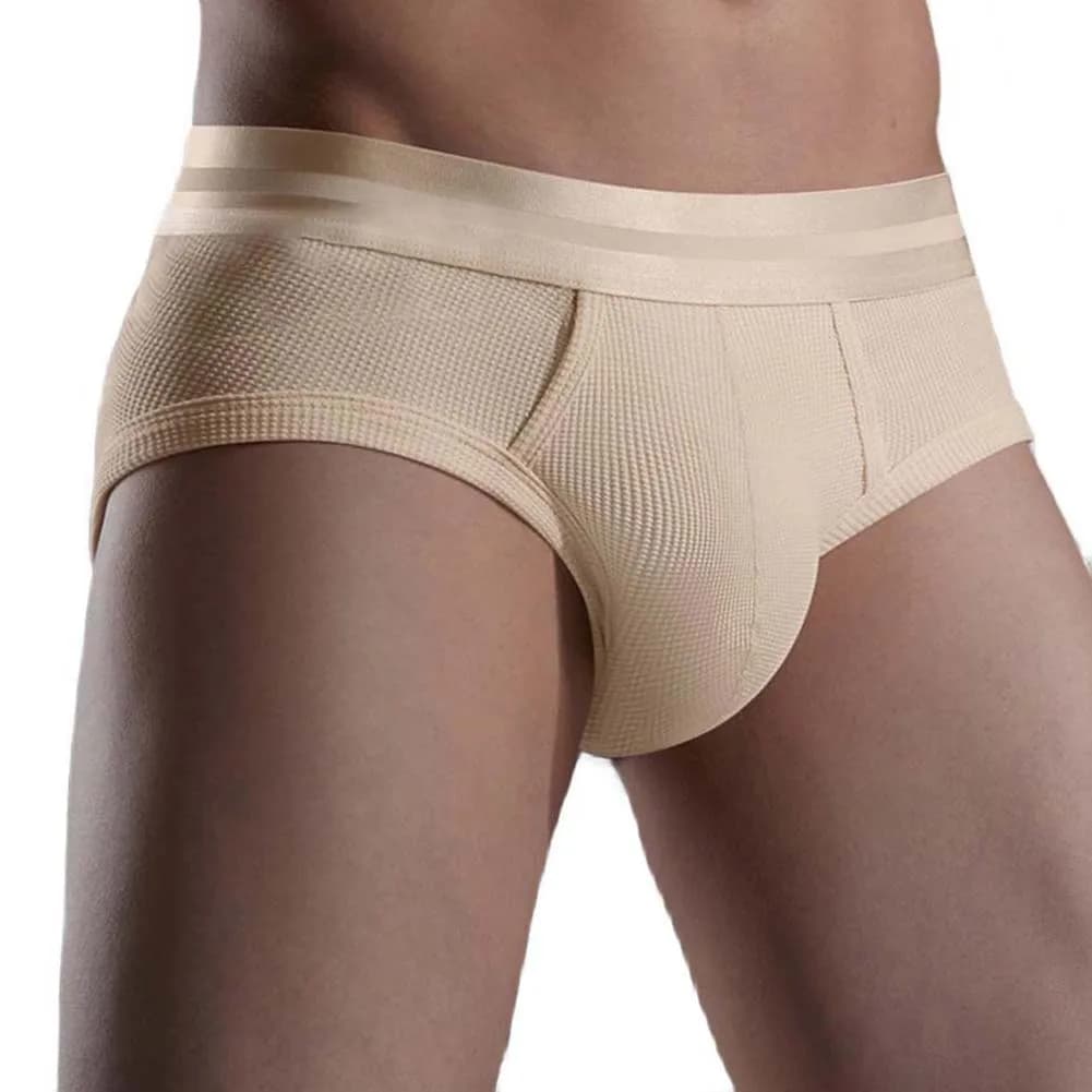 Men's Waffle Briefs Lightweight Breathable