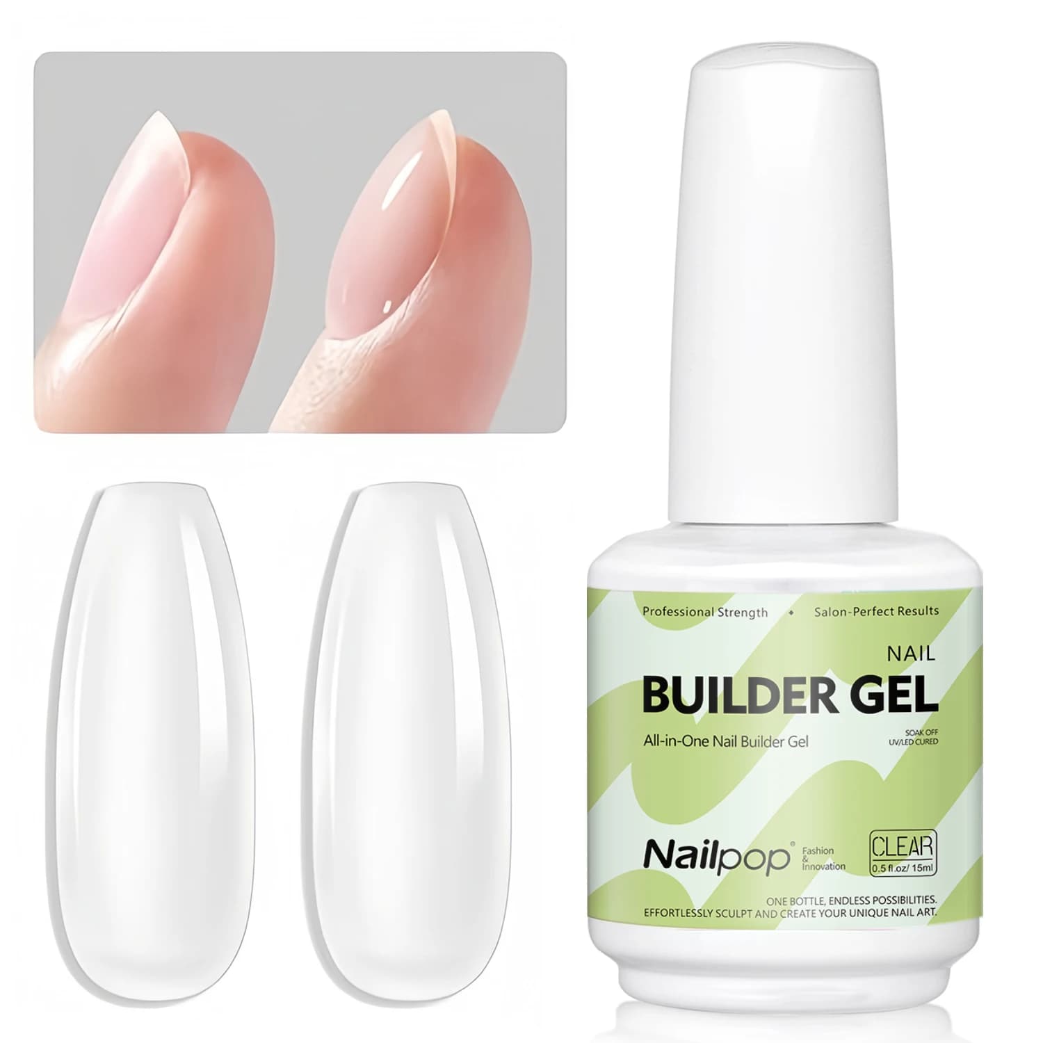 Builder Nail Gel 4-Color Multi-Use Set