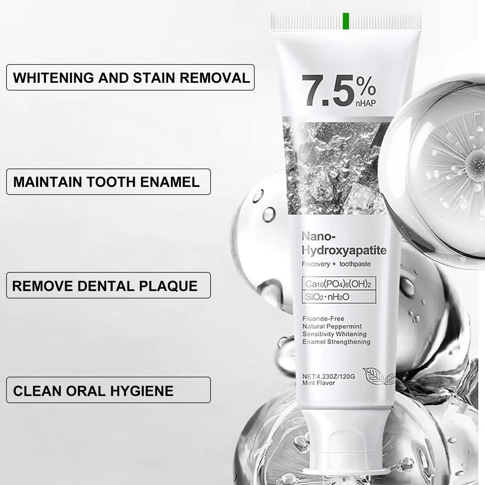 Hydroxyapatite Toothpaste for Sensitive Teeth