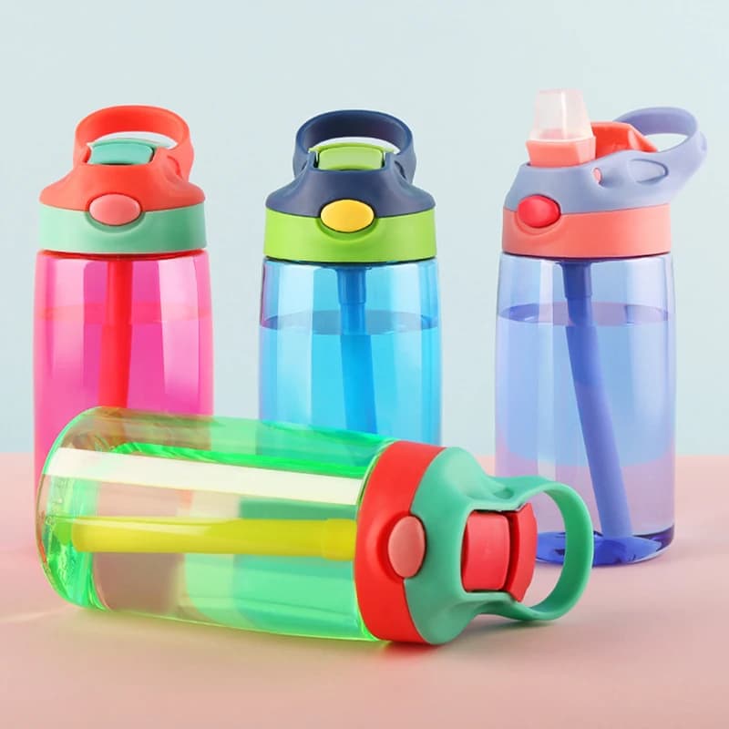 Kids Water Bottle with Straw