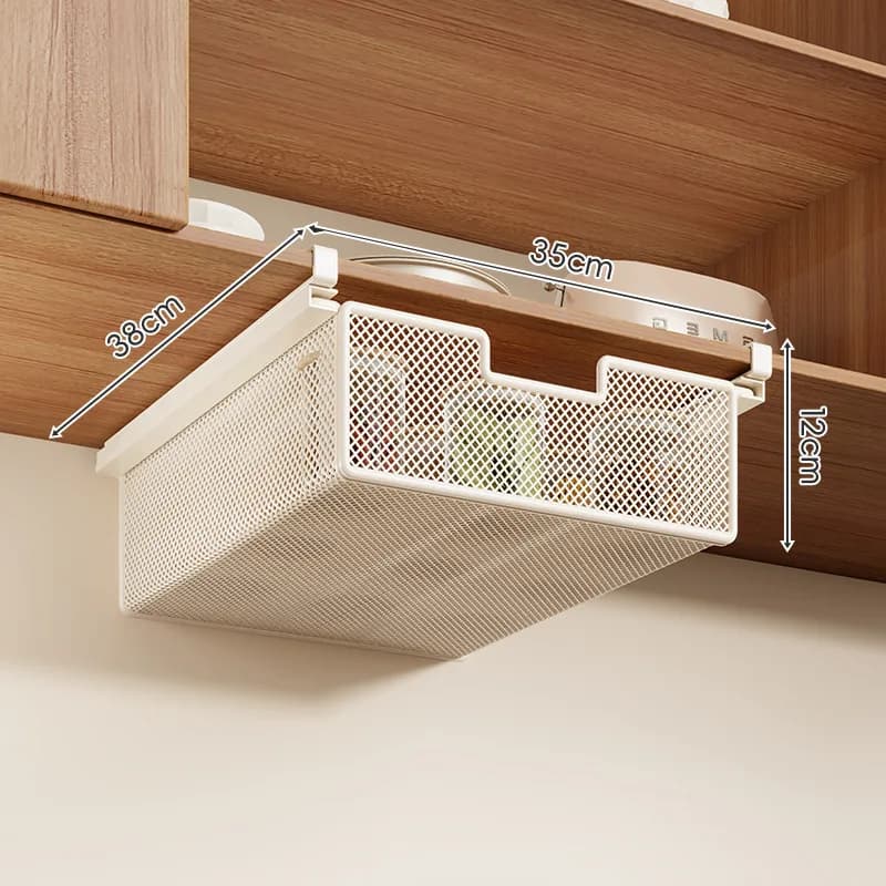 Under-Cabinet Hanging Storage Shelf