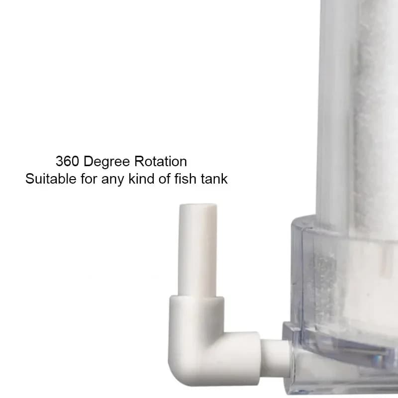Fluidized Bed Aquarium Filter With Bio Media