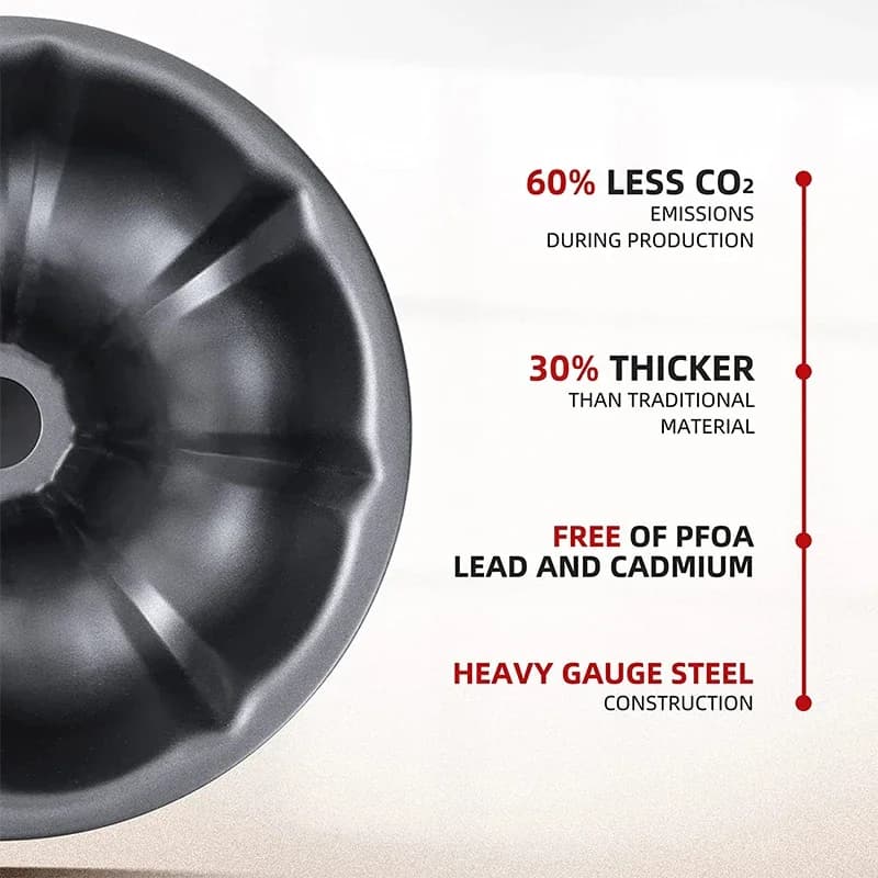 Carbon Steel Spring Form Tube Cake Pan