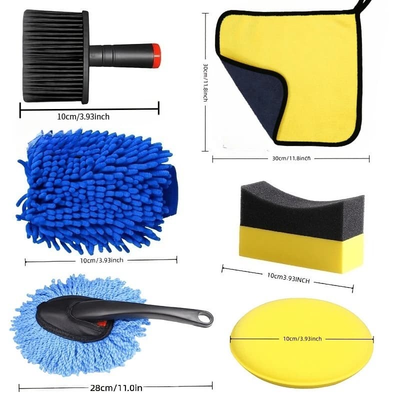 Car Cleaning Tool Set - 22 Piece