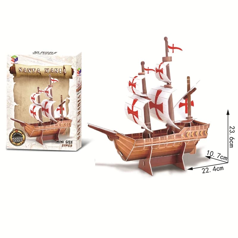 3D Jigsaw Puzzle Building Toy