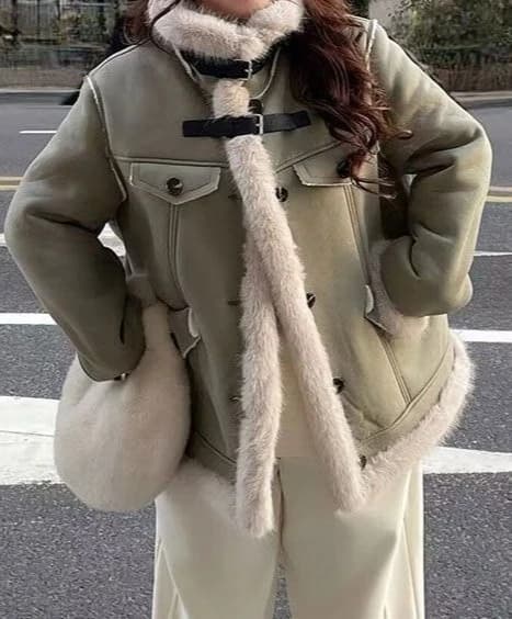 Women's Loose Thick Cotton Outerwear Jacket
