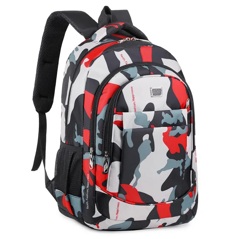 Backpack Men's Fashion Junior High School High School College Student Schoolbag casual Travel double shoulder bags 2026 on sale