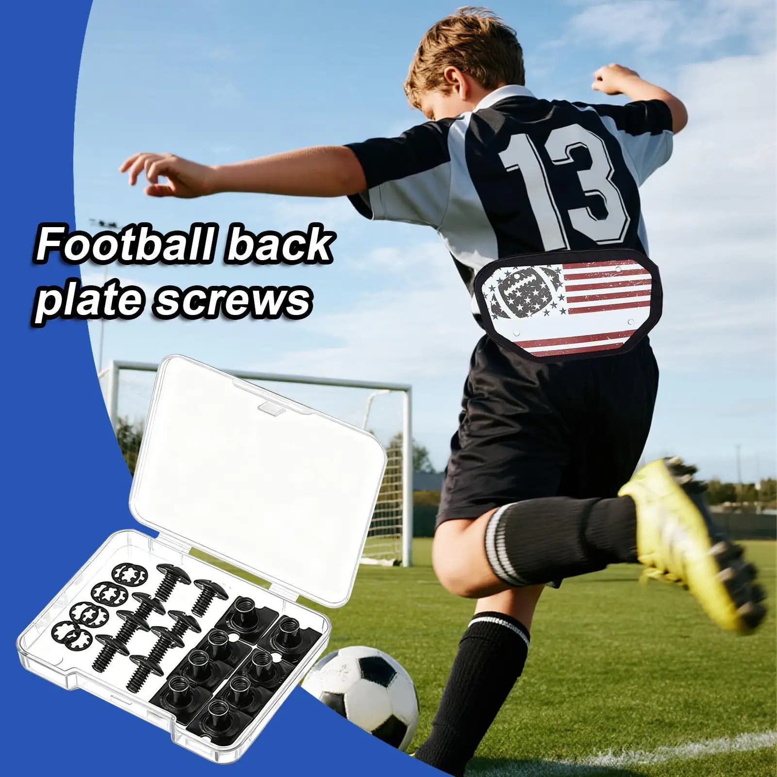 Sports Gear Football Helmet Backplate Screws