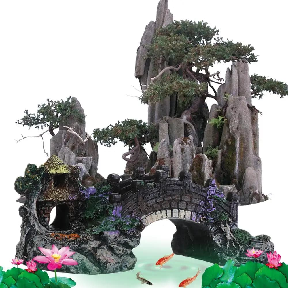 Artificial Aquarium Tree Plant Ornament