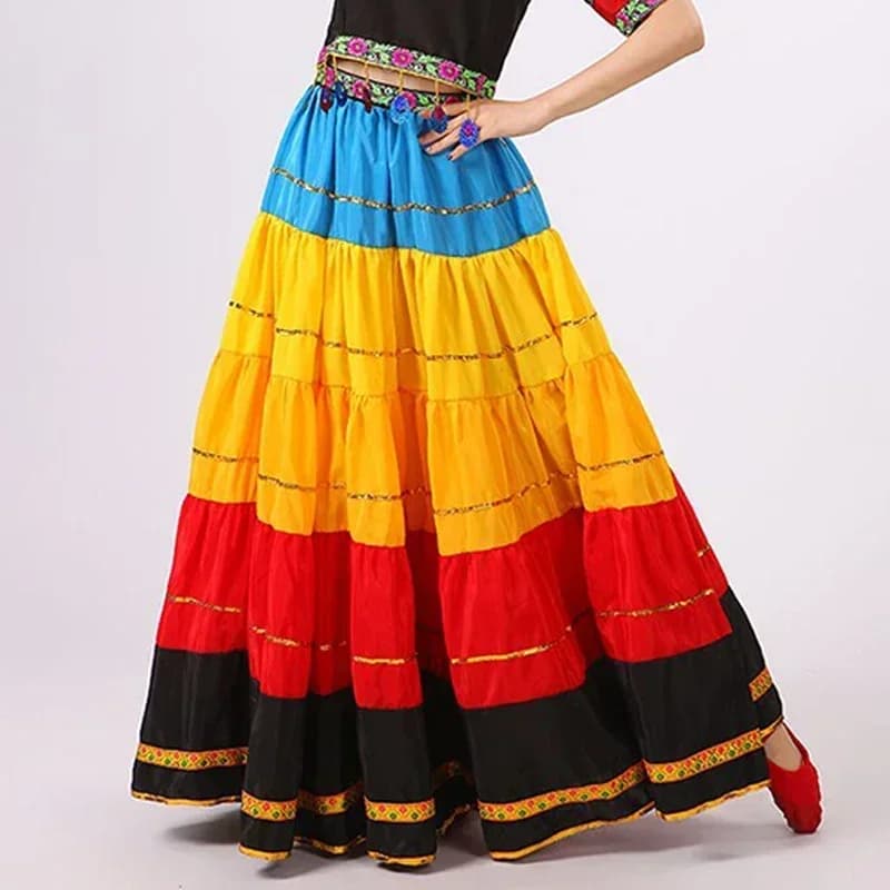 Mongolian Dance Practice Skirt
