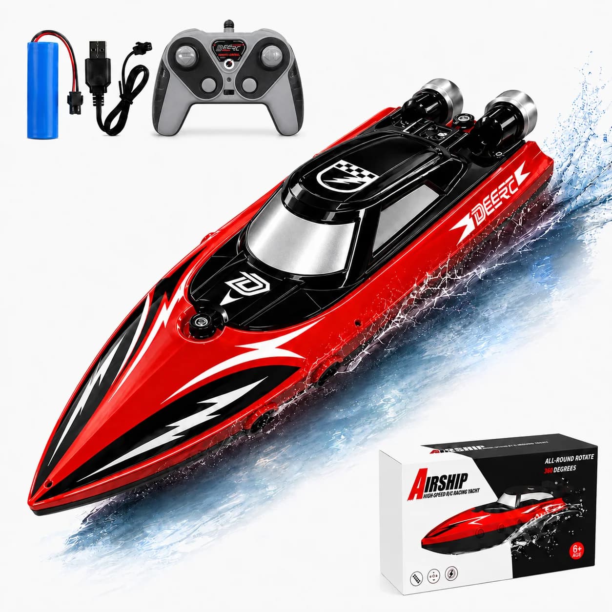 2.4GHz Remote Control Racing Speed Boat