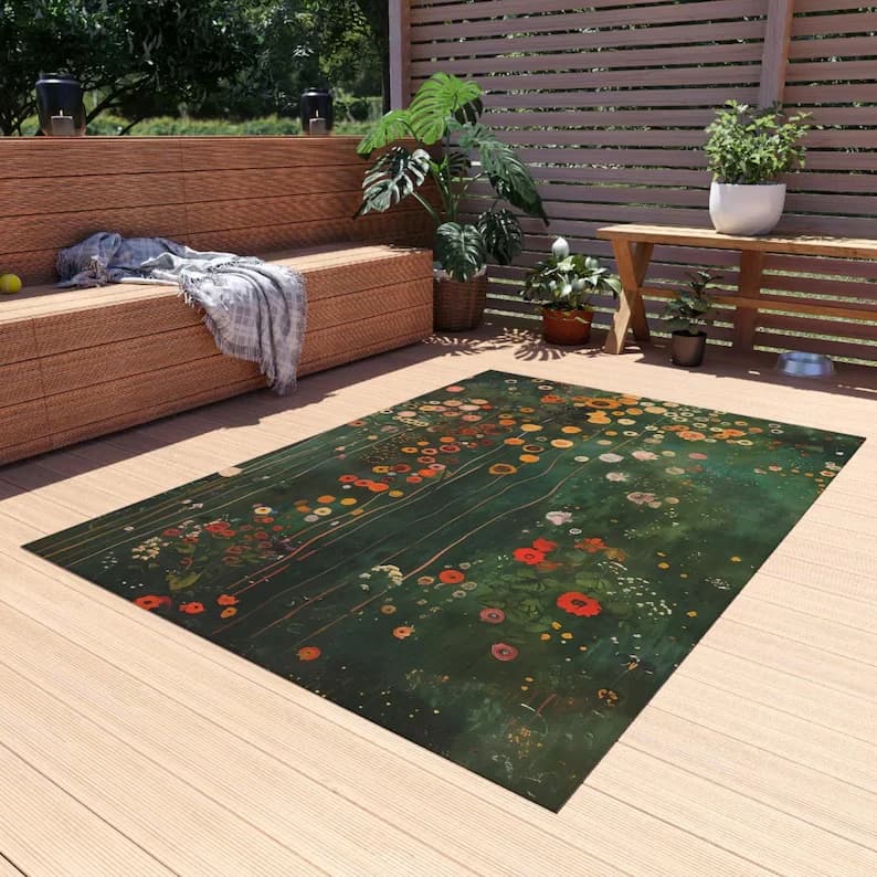 Realistic Grass Texture Rug