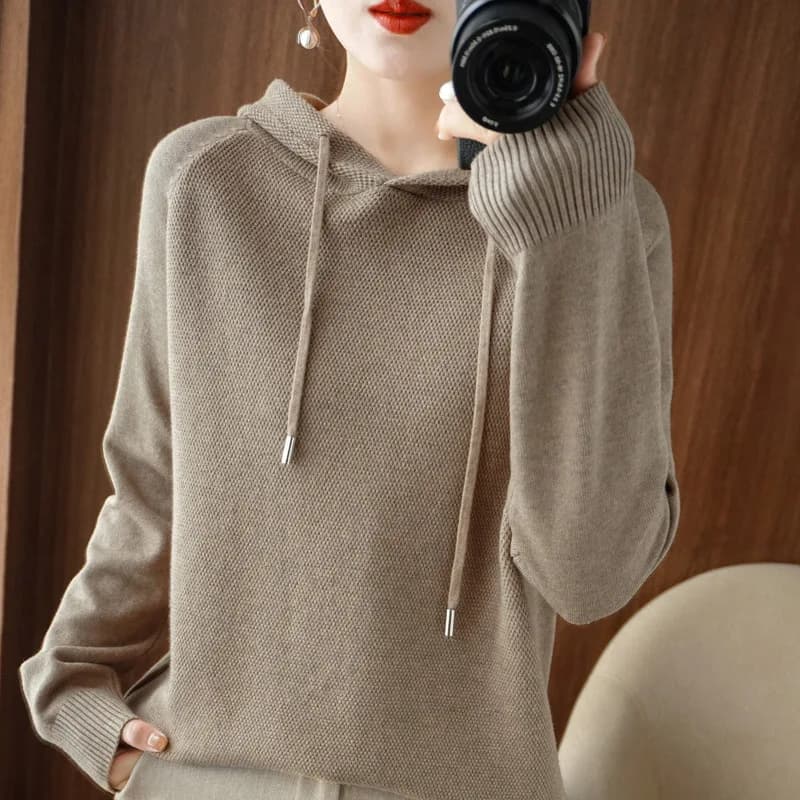 Women's Hooded Pullover Sweatshirt