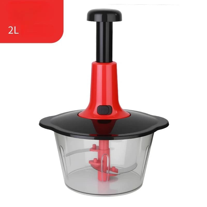 Manual Food Processor with Blade Guard