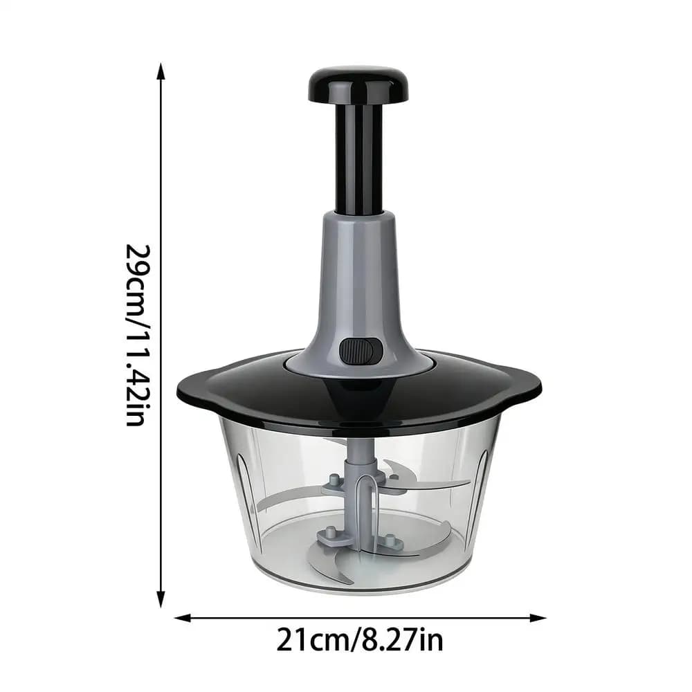 Manual Food Processor Chopper 2L