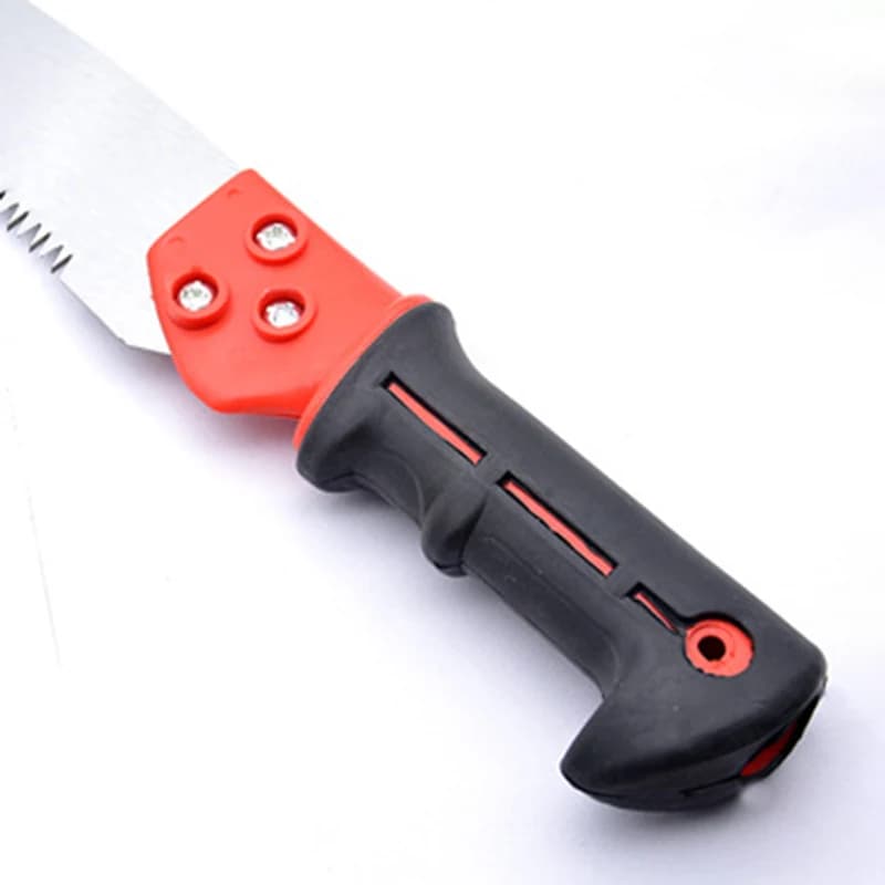 Curved Pruning Saw with Iron Handle