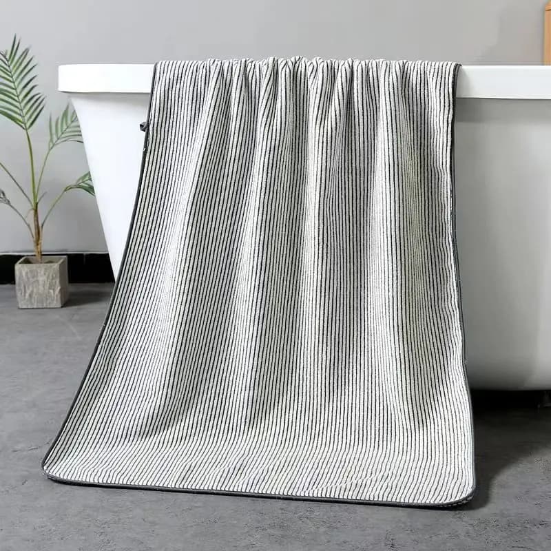 Bamboo Charcoal Lint-Free Bath Towel