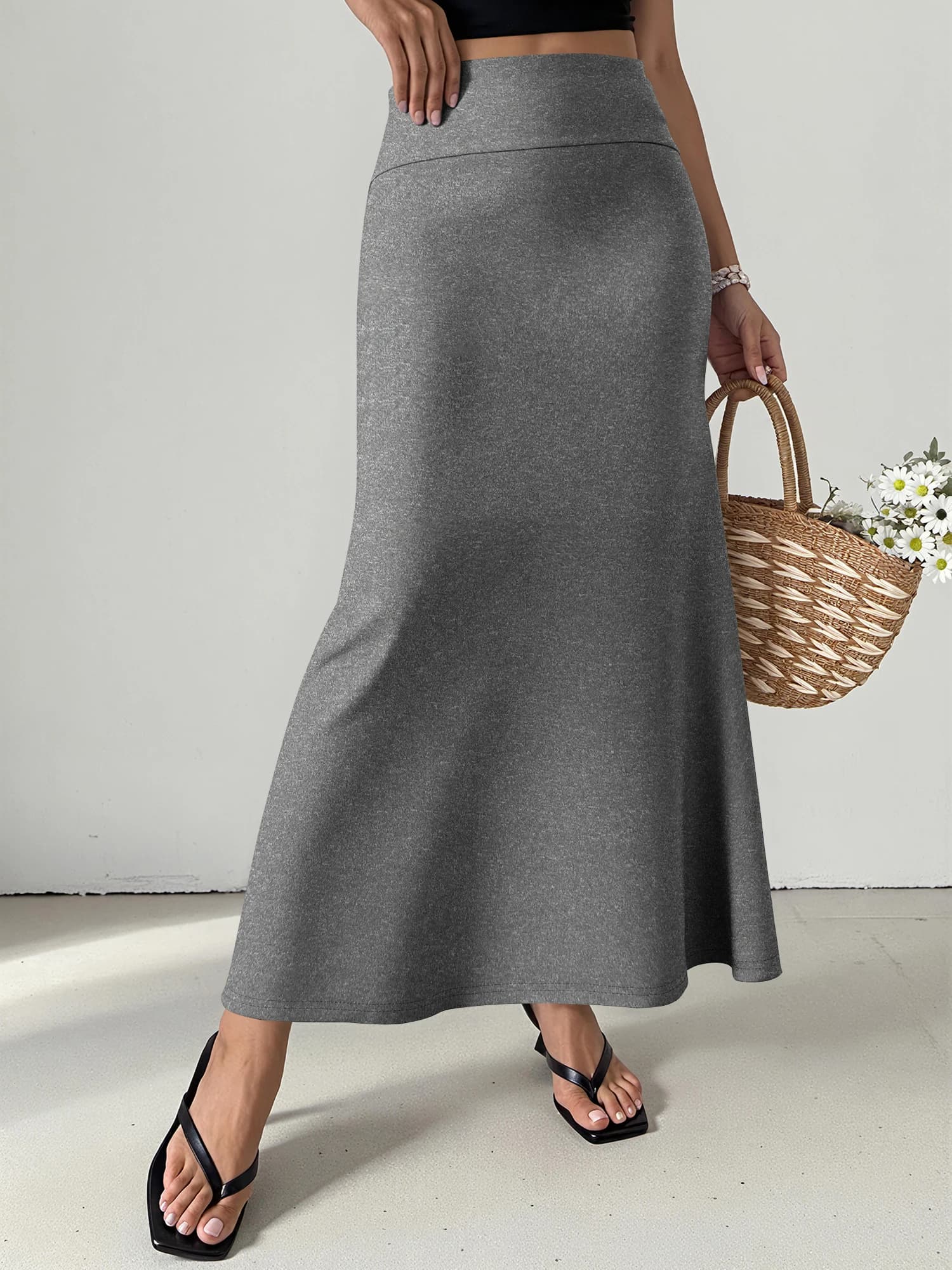 Smart Casual Maxi Skirt