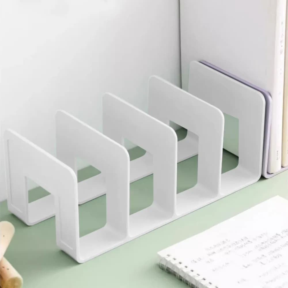 Tabletop Bookshelf and Magazine Holder