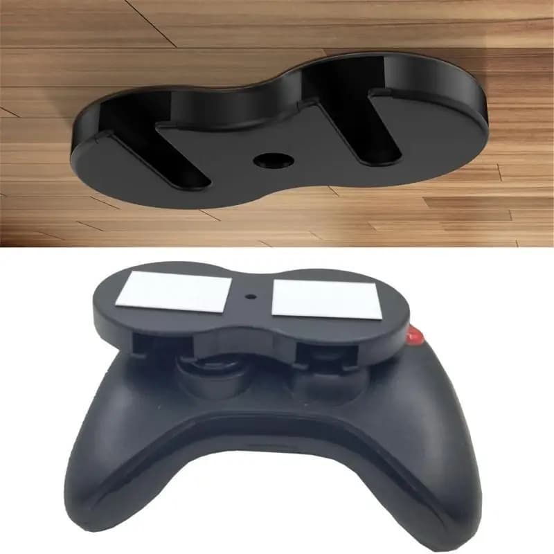 R53C Gaming Accessories for Controller Game Handle Hanger Hanging Bracket Gamepad Mount Holder Under Desk Storage Rack