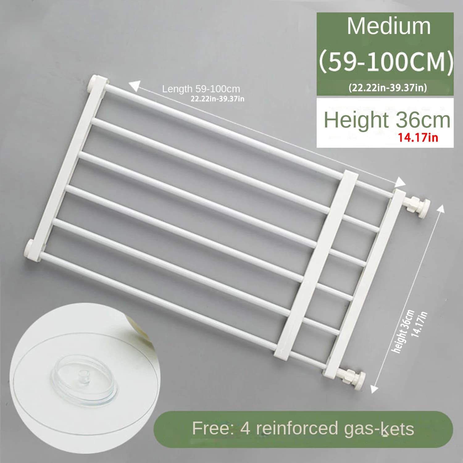 Indoor Pet Barrier Gate for Dogs and Cats