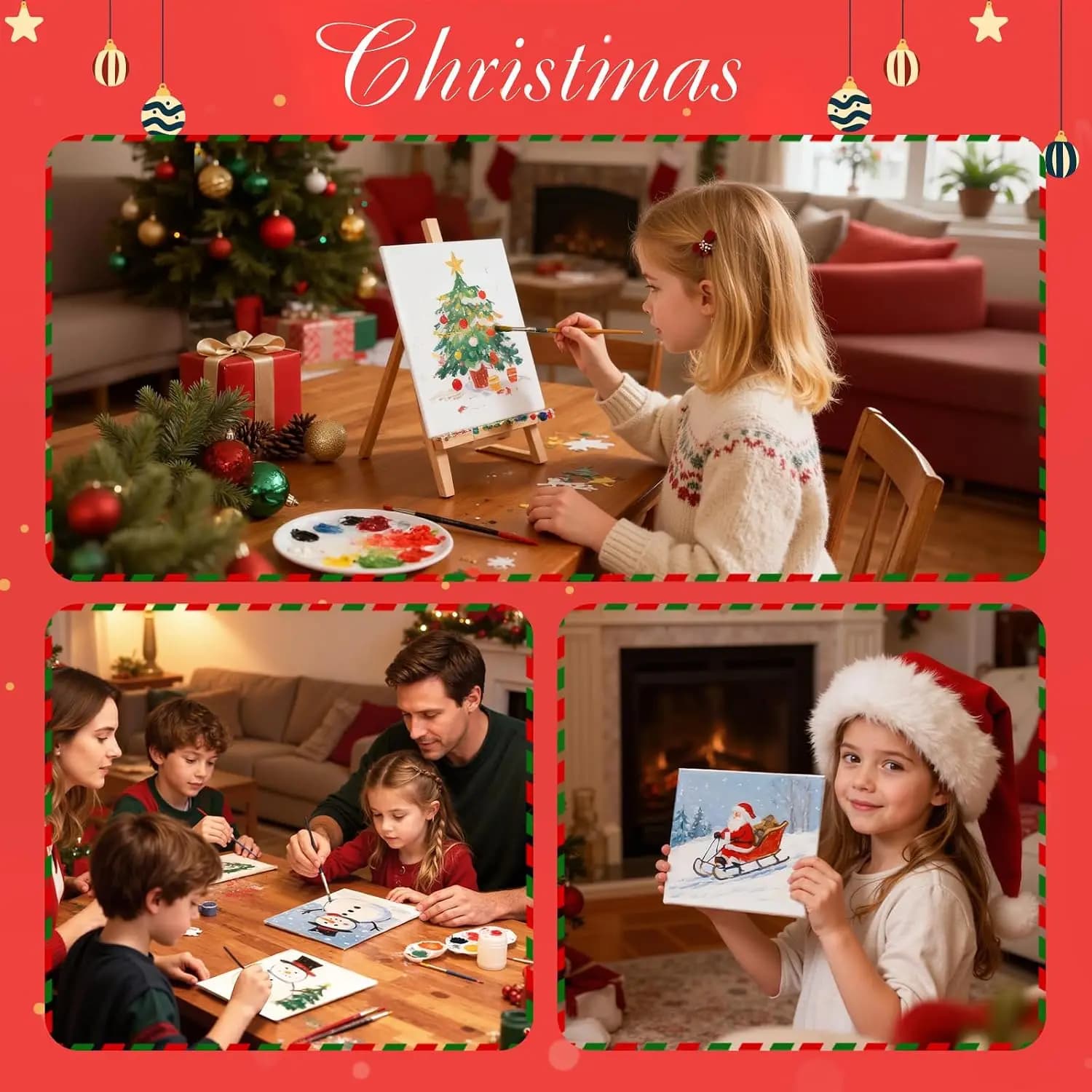Canvas Boards for Painting 8x10 Inch