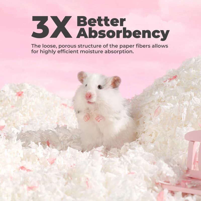 Hamster Paper Cotton Bedding Natural Wood Pulp