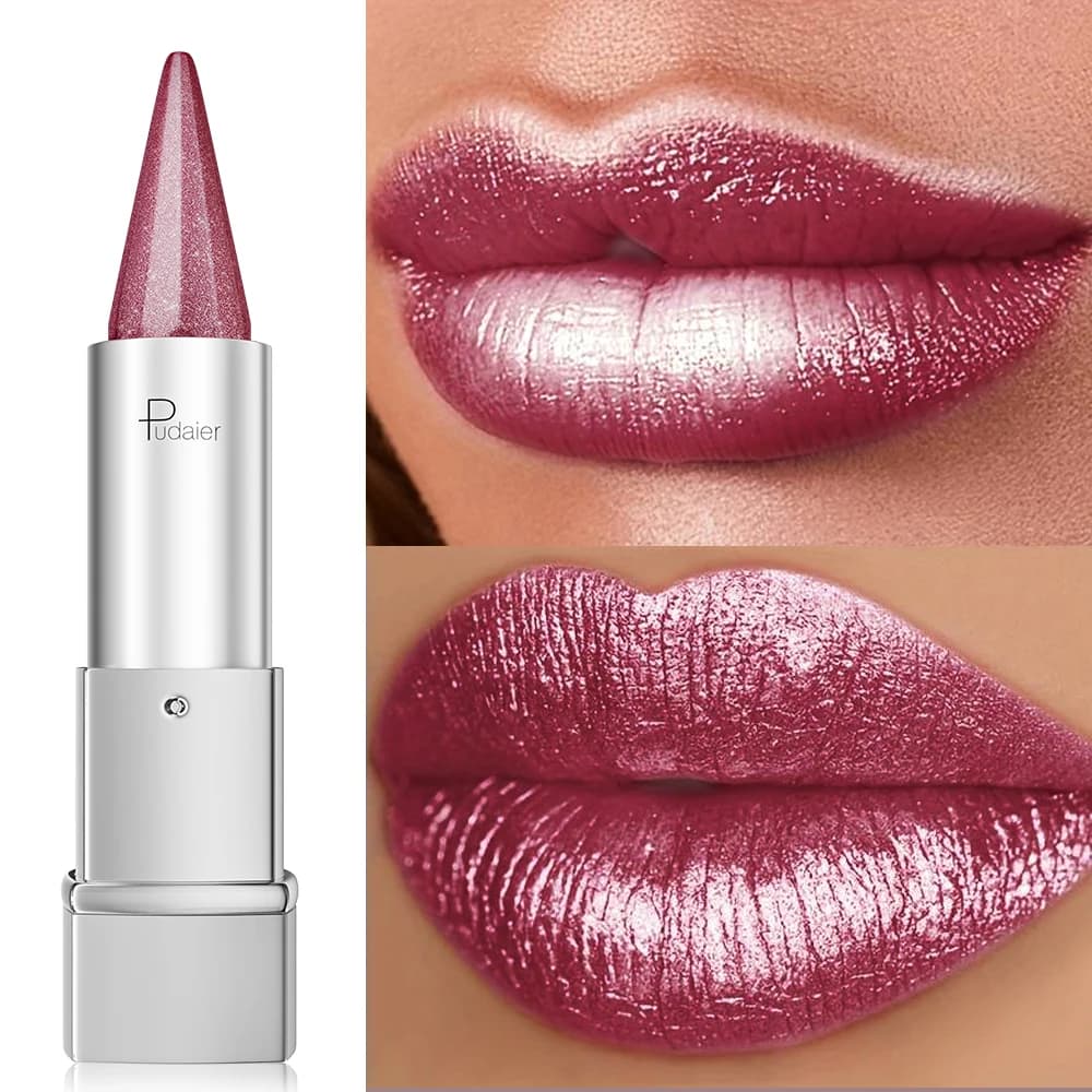 Pearl Shimmer Metallic Lipstick