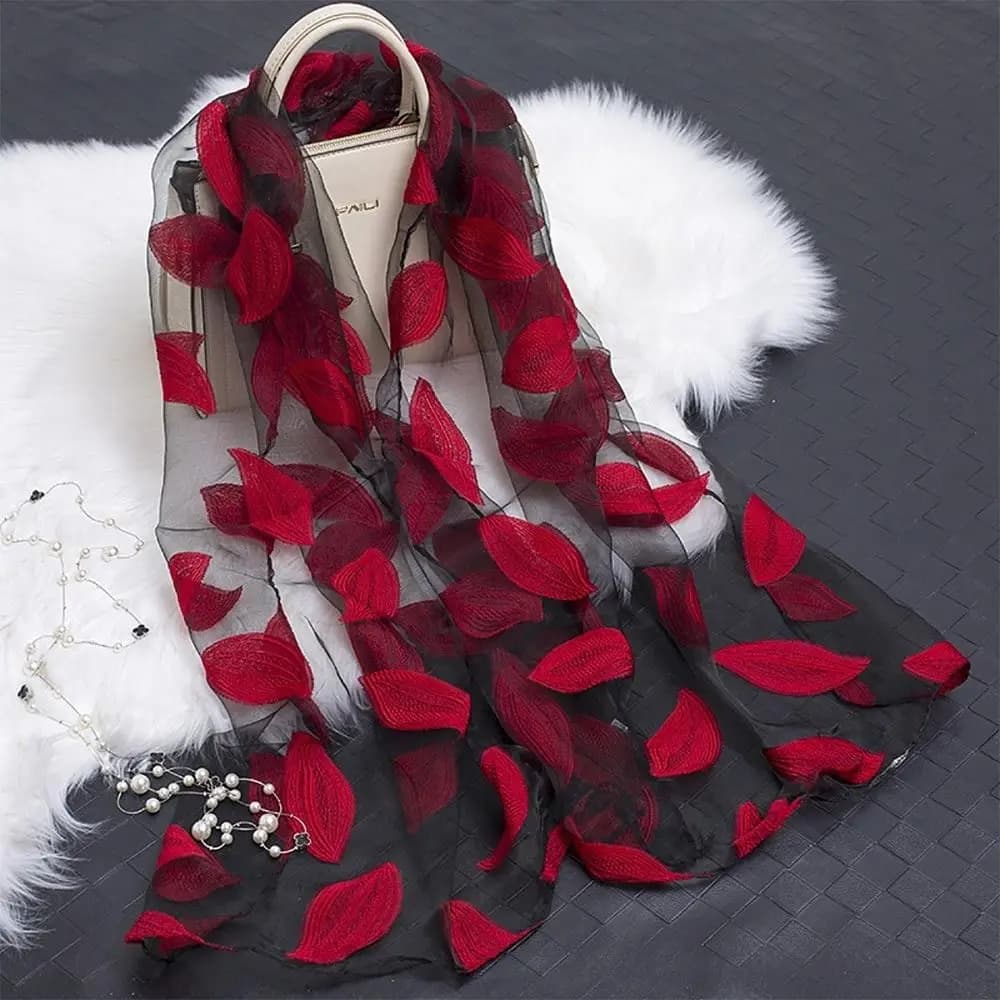 Lightweight Silk Scarf Wrap