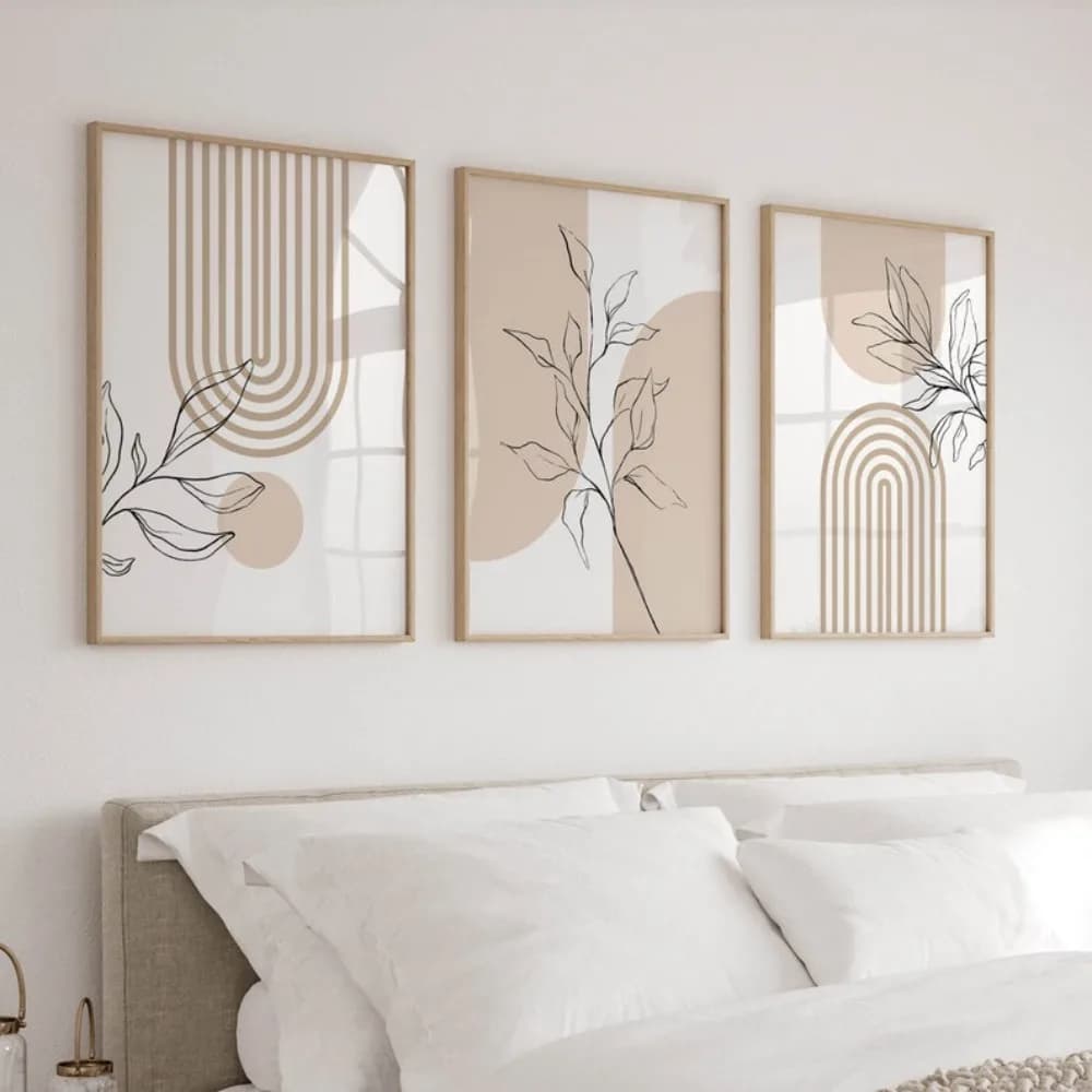 Neutral Minimalist Wall Canvas Prints