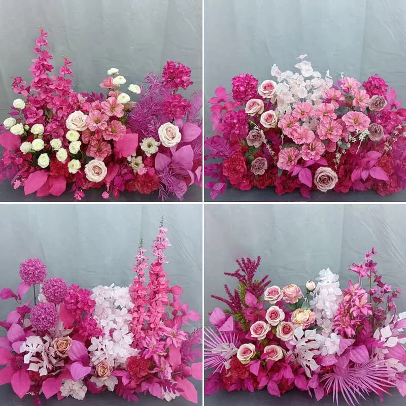 Artificial Wedding Arch Flower Arrangement Set