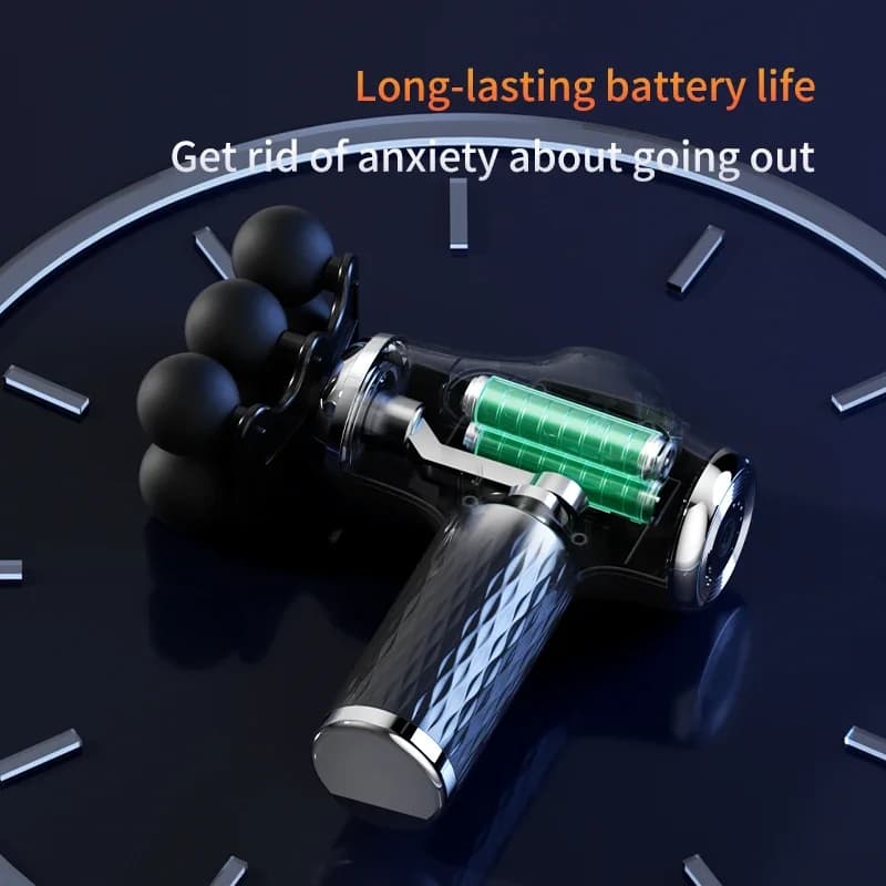 10 head massage gun muscle relaxation electric vibration fascia gun for relaxing the body and massaging handheld massager