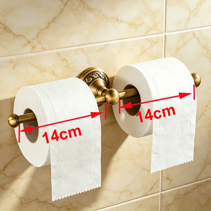 . Antique Brass Aluminium Bathroom Accessories Set,Robe hook,Paper Holder,Towel Bar,Soap Basket,Bathroom Fitting