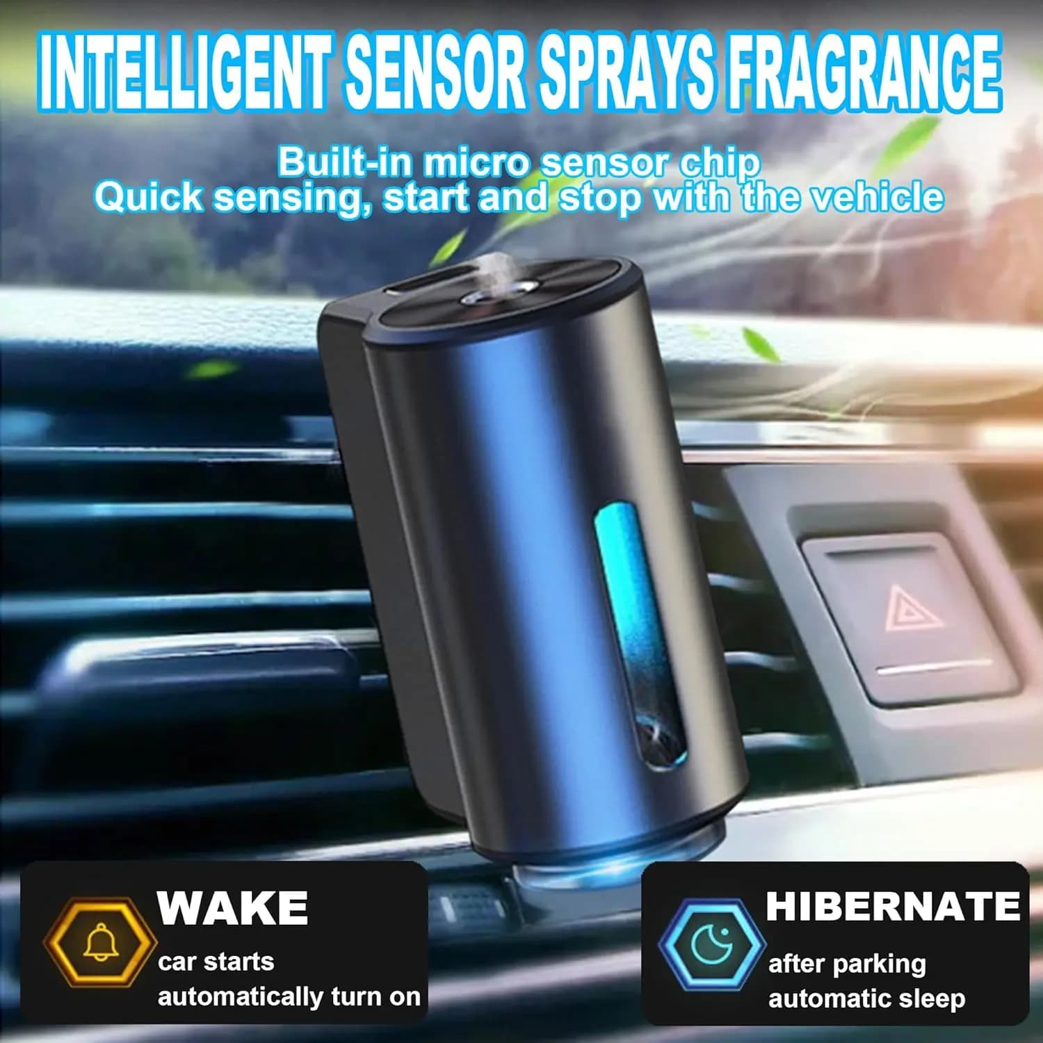 Rechargeable Car Aroma Diffuser